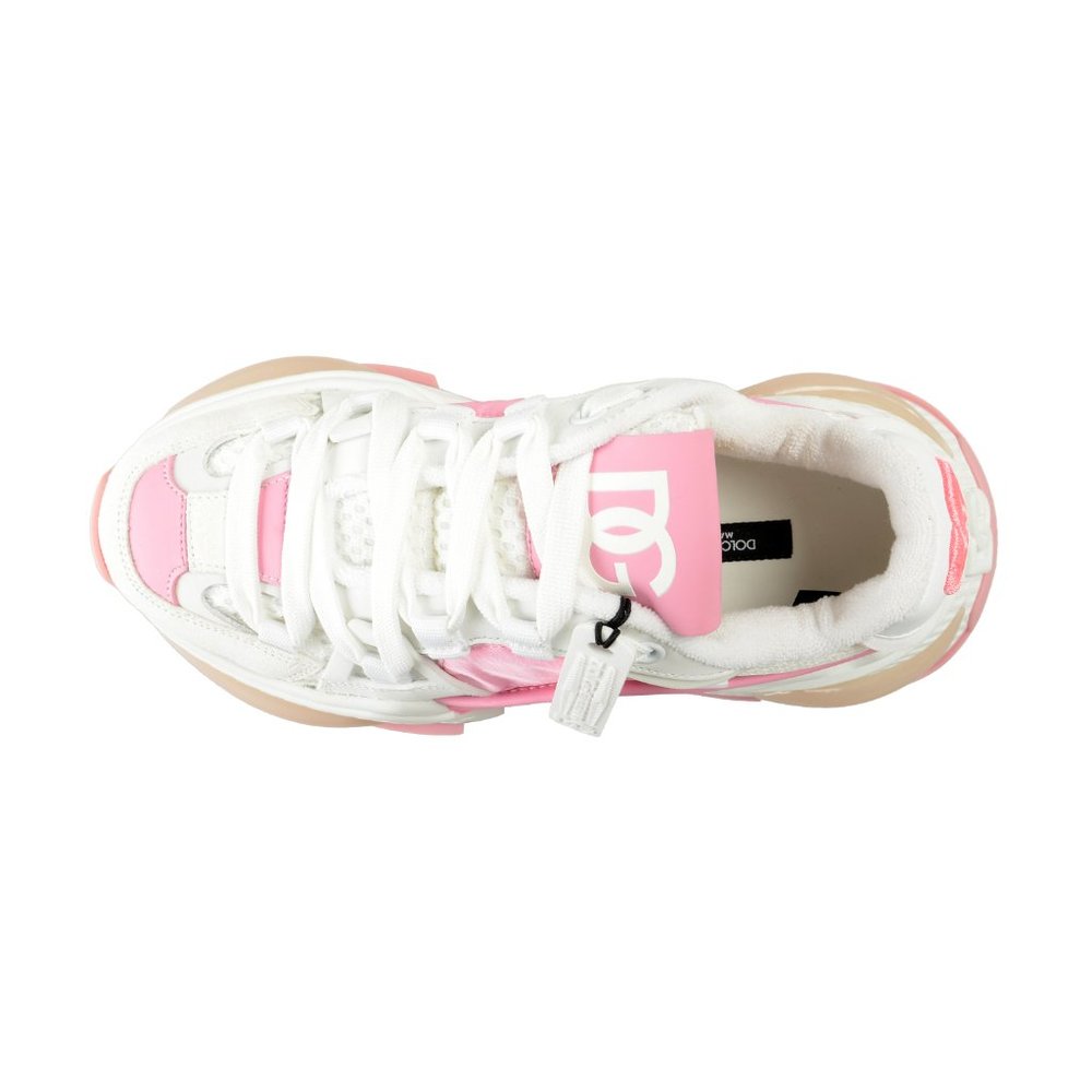 Dolce & Gabbana Women's Leather Fashion Sneakers Shoes - Picture 7 of 8